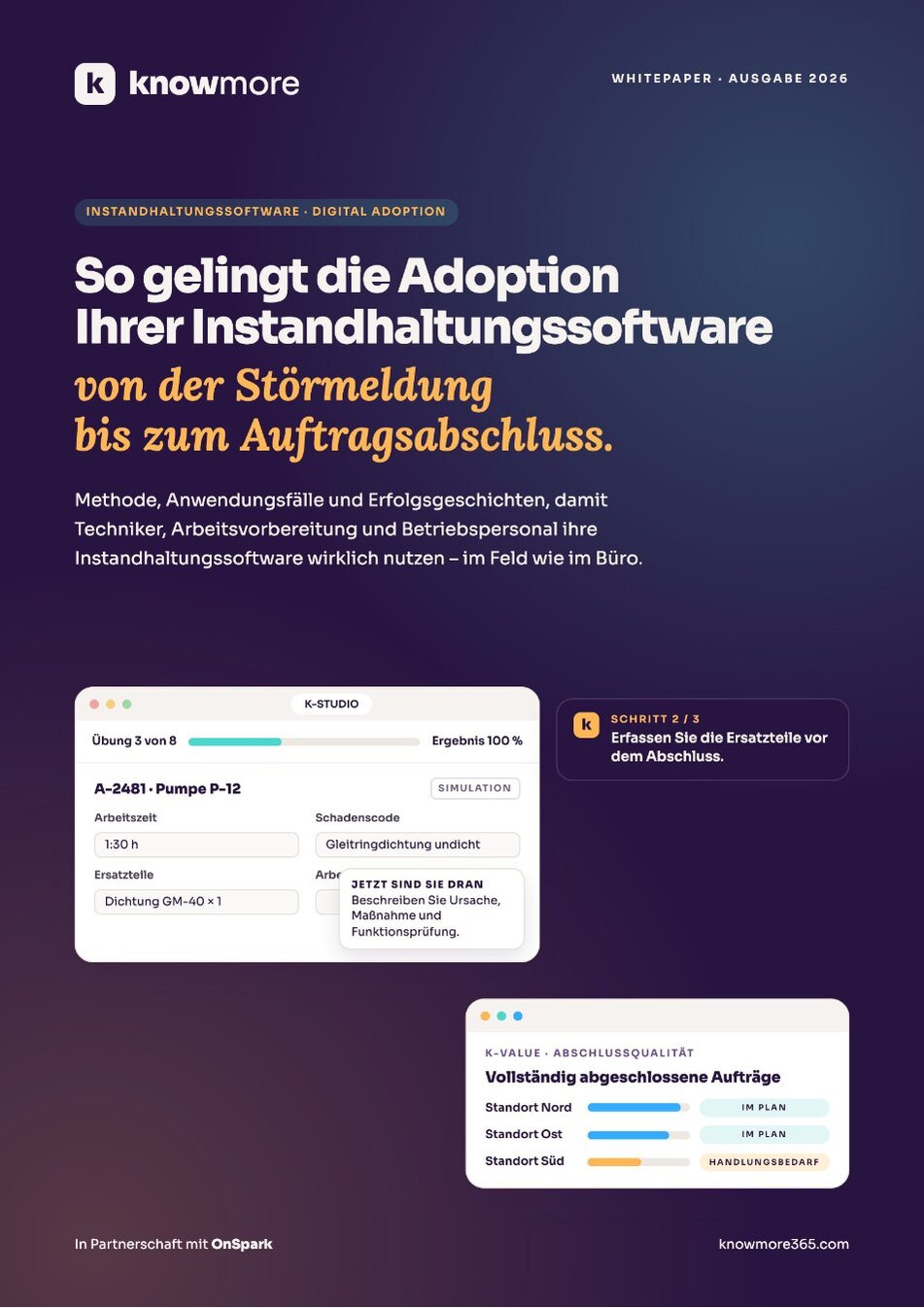 Cover des Whitepapers 2026 zur Instandhaltungssoftware