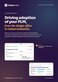 Cover of the Knowmore 2026 PLM white paper: driving adoption of your PLM
